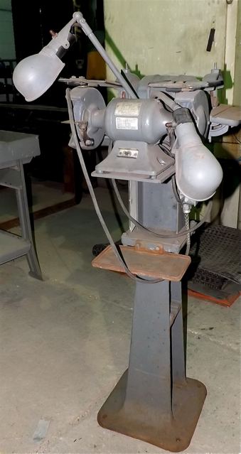 6" BALDOR ... PEDESTAL GRINDER